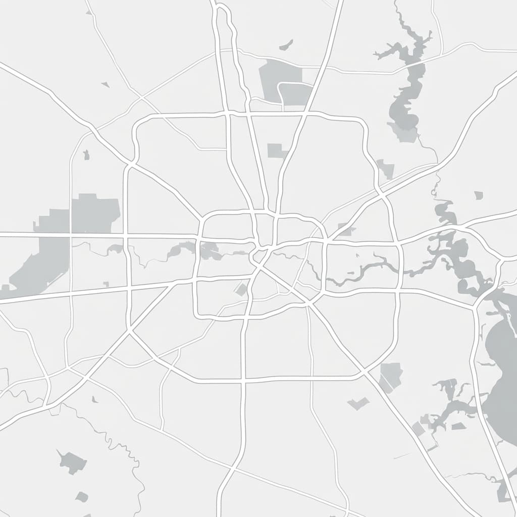 Map of Greater Houston Service Areas